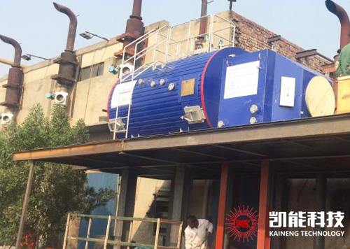 燃氣發(fā)電機組余熱利用項目現場