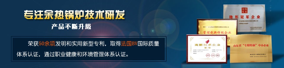 專業(yè)的余熱鍋爐制造商，20年專注余熱鍋爐研發(fā)生產制造